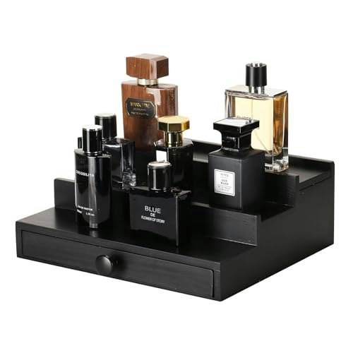 3-Tier Men's Cologne Organizer with Drawer: $30.98 3-Tier Men's Cologne Organizer with Drawer: $30.98