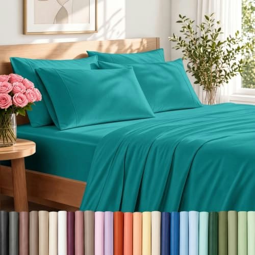 Bare Home 1800 Ultra-Soft Sheet Set with 4 Pillowcases: $39.43 Bare Home 1800 Ultra-Soft Sheet Set with 4 Pillowcases: $39.43