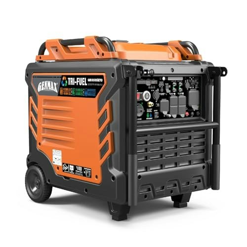 Genmax 10,500-Watt Tri-Fuel Portable Generator: $1,954.99 Genmax 10,500-Watt Tri-Fuel Portable Generator: $1,954.99