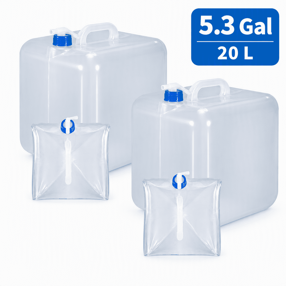 Collapsible Water Container with Spigot 2-Pack: $21.24 Collapsible Water Container with Spigot 2-Pack: $21.24