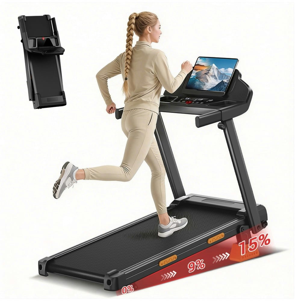 Cursor Fitness Folding Treadmill: $145.99 Cursor Fitness Folding Treadmill: $145.99