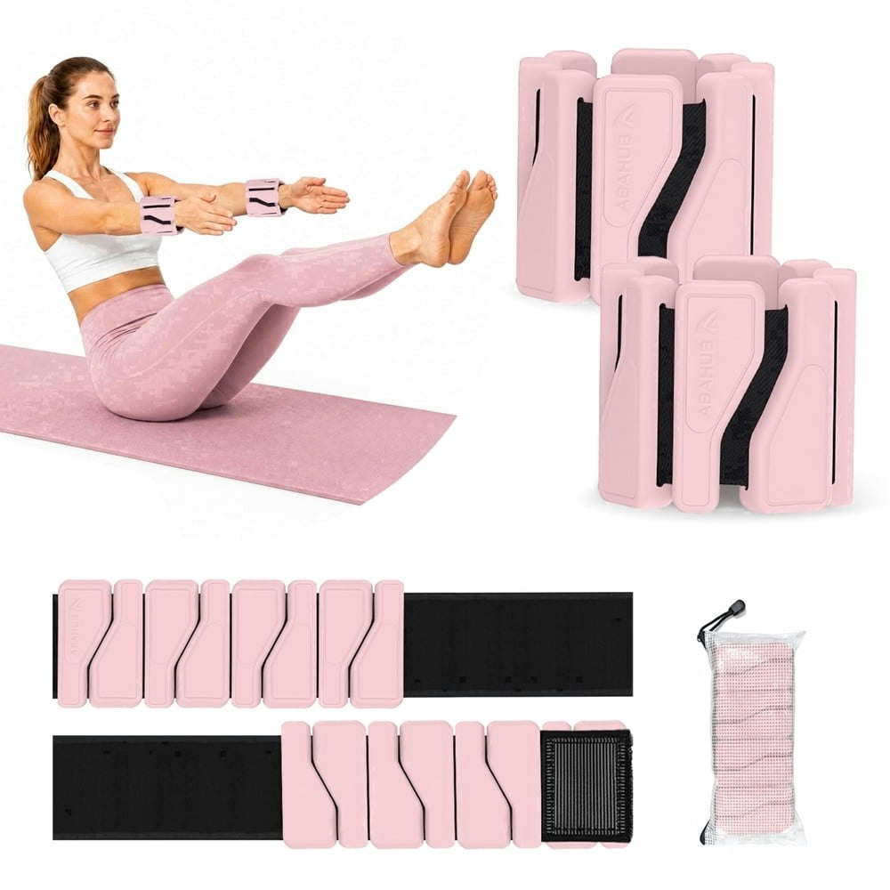 AbahubFit 1lb Adjustable Wrist and Ankle Weights 2-Pack: $19.99 AbahubFit 1lb Adjustable Wrist and Ankle Weights 2-Pack: $19.99