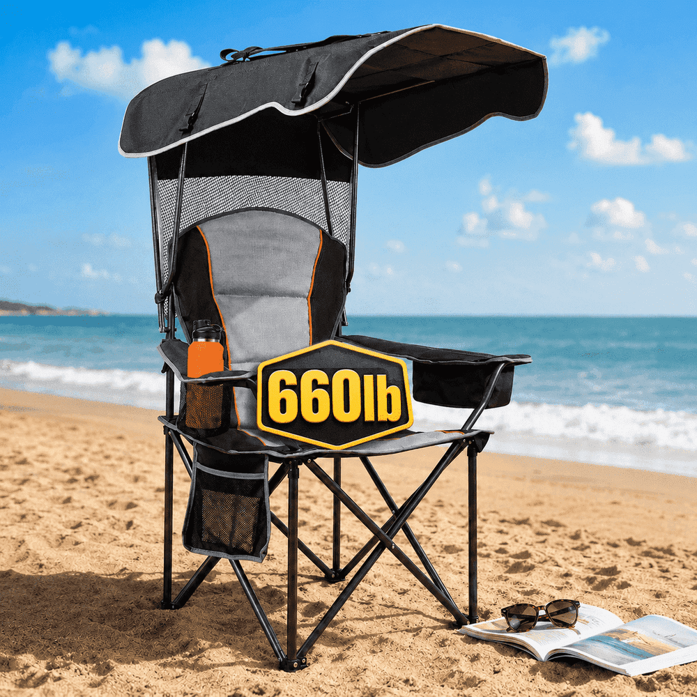 Dkmoco Canopy Folding Camping Chair: $79.99 Dkmoco Canopy Folding Camping Chair: $79.99
