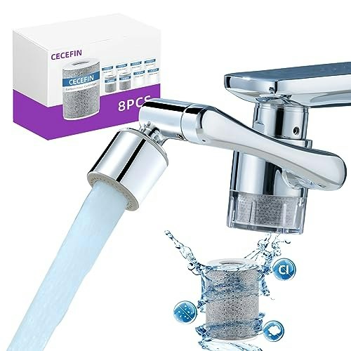 Cecefin 1080-Degree Swivel Faucet Extender: $26.99 Cecefin 1080-Degree Swivel Faucet Extender: $26.99