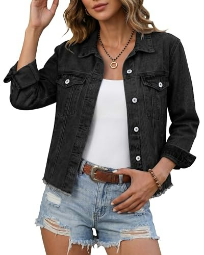 Luvamia Women's Distressed Denim Jacket: $35.98 Luvamia Women's Distressed Denim Jacket: $35.98