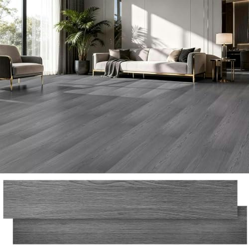 Dexde Peel and Stick Waterproof Vinyl Floor Tiles 12-Pack: $28.79 Dexde Peel and Stick Waterproof Vinyl Floor Tiles 12-Pack: $28.79
