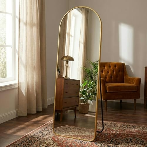 Harritpure 64"x21" Arched Full Length Mirror: $76.49 Harritpure 64"x21" Arched Full Length Mirror: $76.49