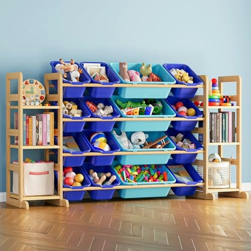 SpaceAid 6-Shelf 16-Bin Toy Storage Organizer: $109.98 SpaceAid 6-Shelf 16-Bin Toy Storage Organizer: $109.98