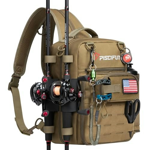 Piscifun Fishing Tackle Backpack: $31.03 Piscifun Fishing Tackle Backpack: $31.03
