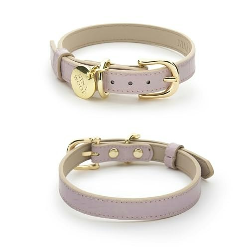 Nina Woof Milan Vegan Leather Dog Collar: $44.99 Nina Woof Milan Vegan Leather Dog Collar: $44.99