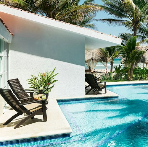 4-Night Riviera Maya Adults-Only All-Inclusive Flight and Resort Vacation for From $1,458 for 2