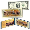 Merrick Mint Semiquincentennial 250th Anniversary of the US $2 Bill w/ 1976 Four Stamp Strip Panel for $17 + free shipping