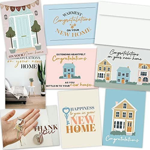 Hat Acrobat New Home Card Set with Envelopes 24-Pack: $15.99 Hat Acrobat New Home Card Set with Envelopes 24-Pack: $15.99