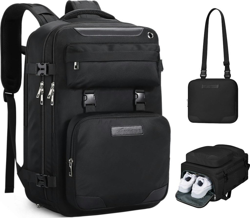 Maelstrom Travel Backpack w/ Shoe Compartment: $20