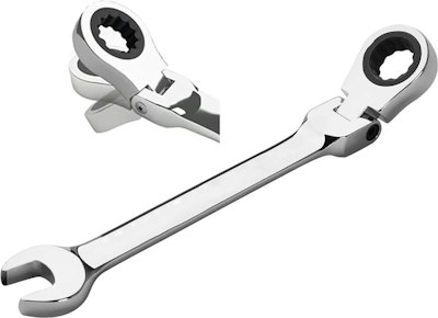 Dual-Purpose Ratchet Wrench for $4 + free shipping w/ $25