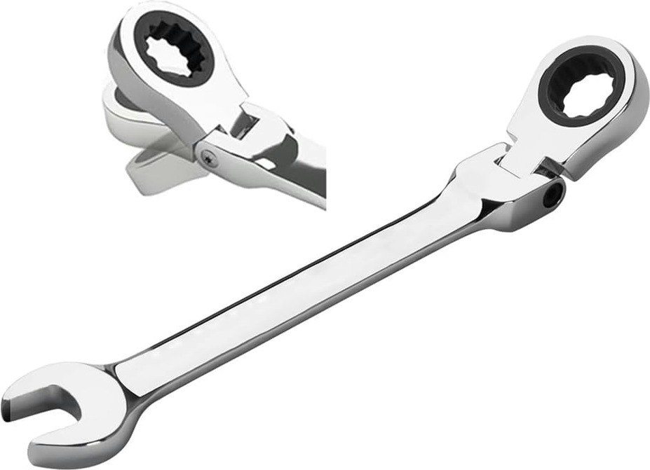 Dual-Purpose Ratchet Wrench: $3.54
