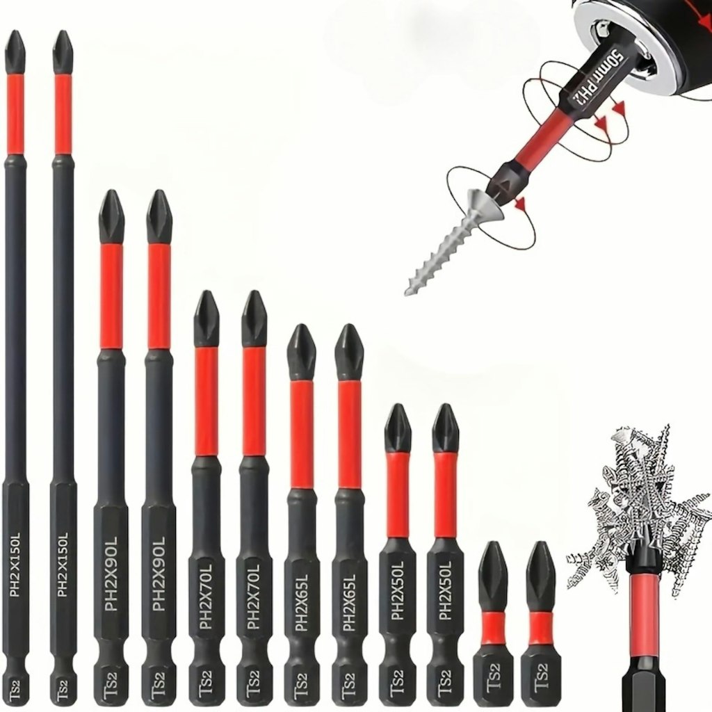 6-Piece Magnetic Screwdriver Bit Set: $2.29 6-Piece Magnetic Screwdriver Bit Set: $2.29