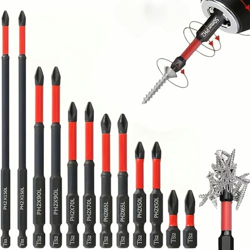 6-Piece Magnetic Screwdriver Bit Set for $2 + free shipping w/ $25