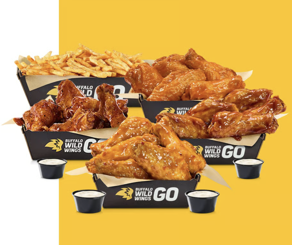 Buffalo Wild Wings Delivery: Free w/ bundle order