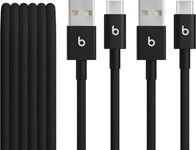 Beats USB-A to USB-C Woven Cable 2-Pack for $14 + free shipping w/ Prime