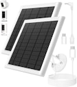 Puuqii 8W Solar Panel 2-Pack for Ring Cameras for $27 + free shipping