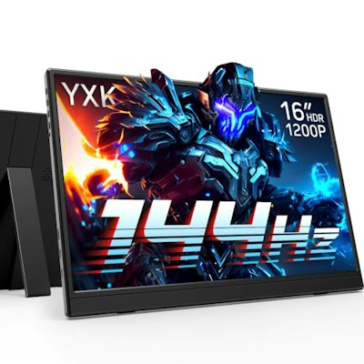Yxk 16" 1200p 144Hz HDR IPS Portable Gaming Monitor for $60 + free shipping