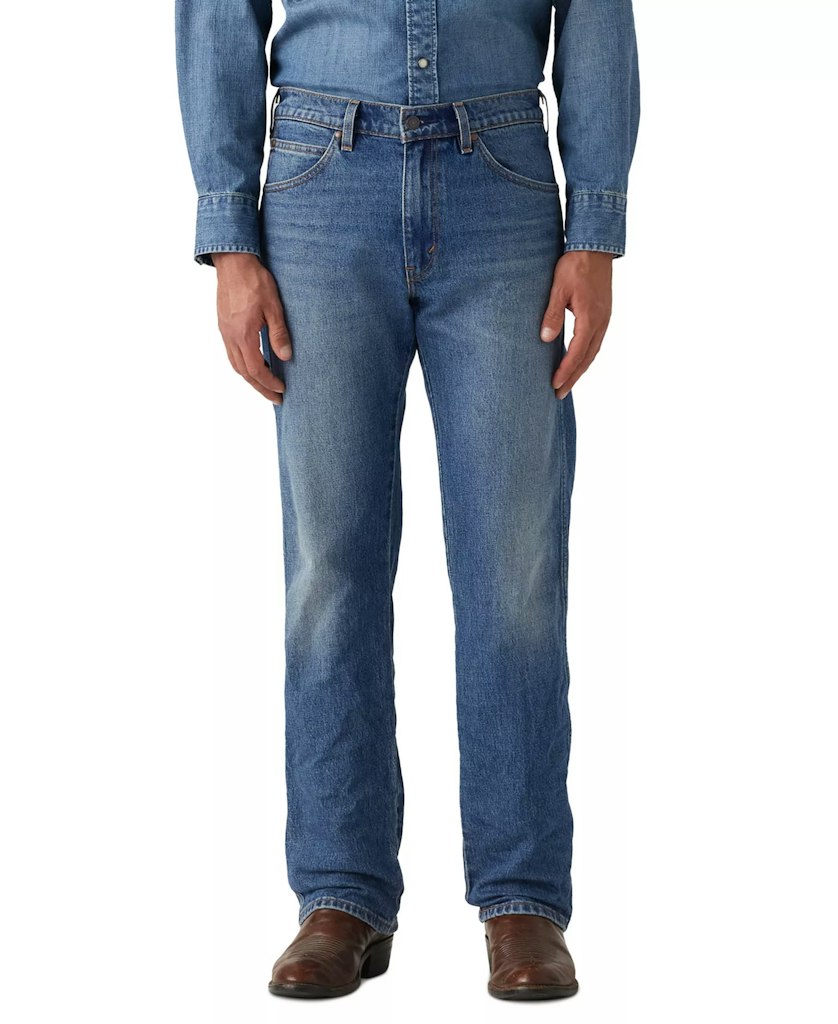 Levi's Men's 557 Western Straight Fit Boot Cut Jeans: $27