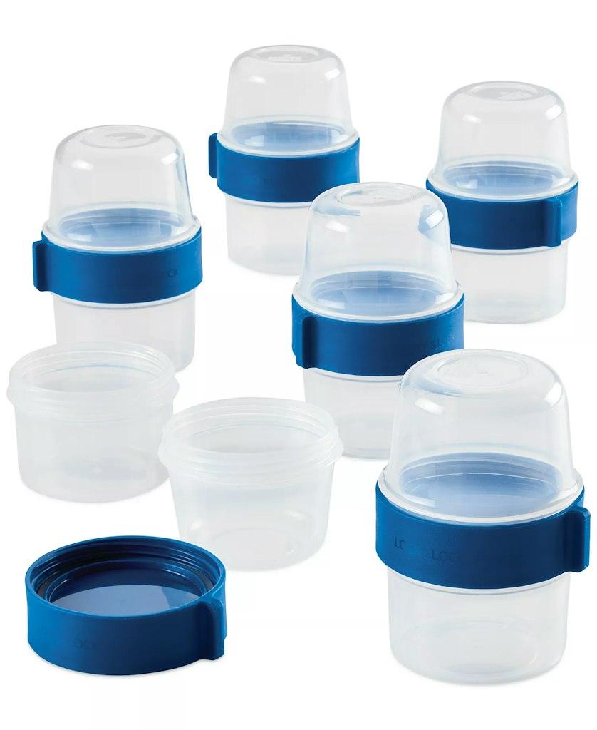 Lock n Lock Easy Essentials Twist Two-Way 12-Piece Food Storage Container Set: $14