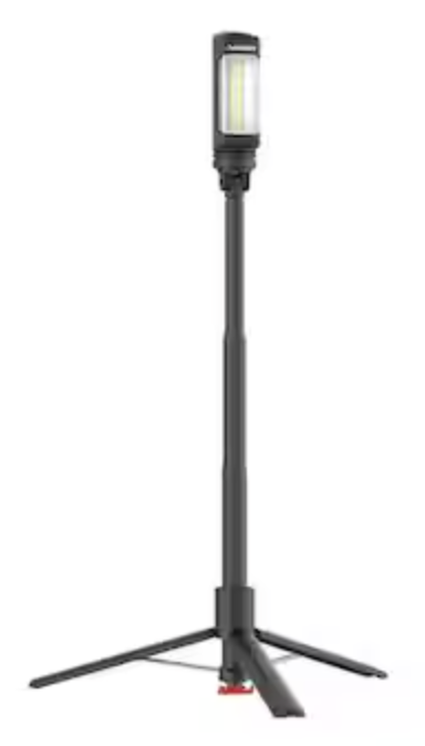 Husky LED Rechargeable Detachable Tripod Work Light: $15