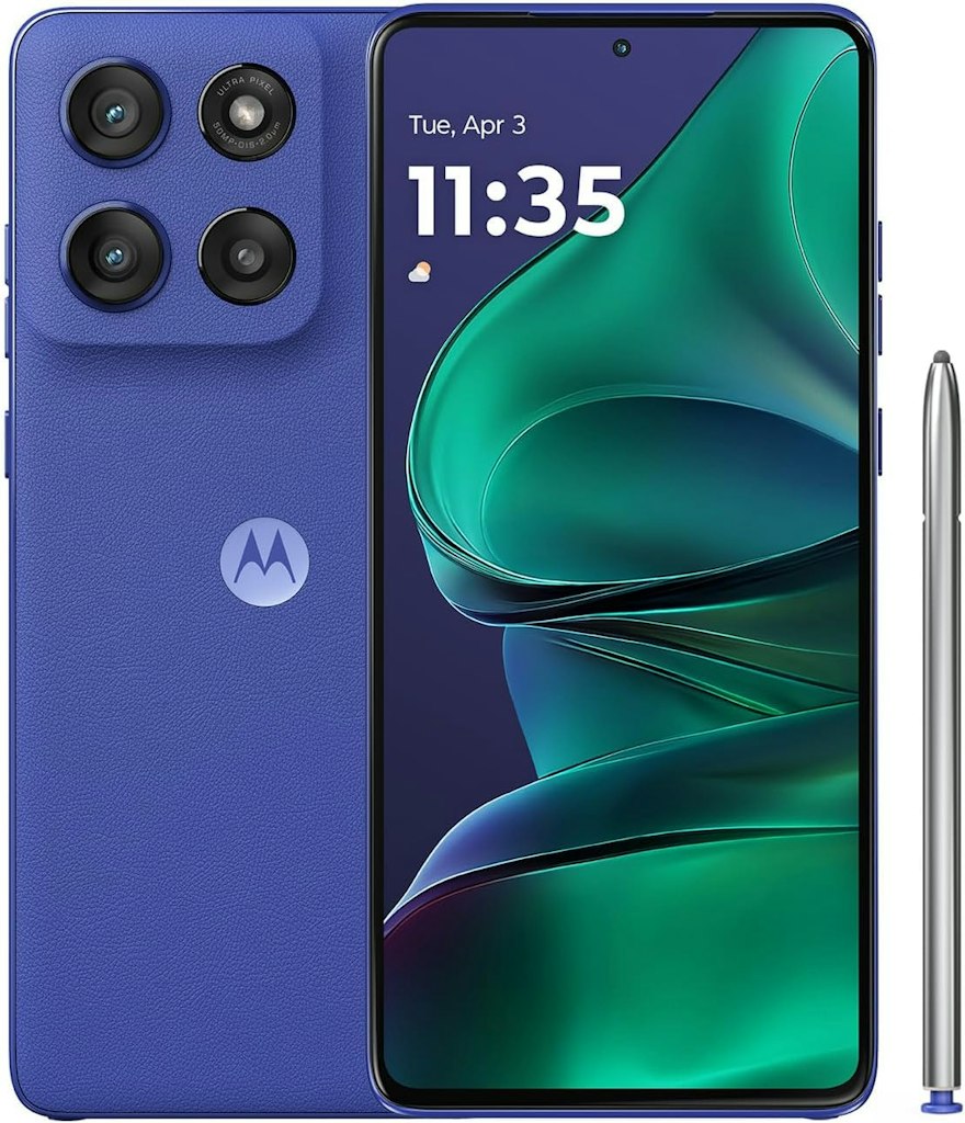 Unlocked Motorola Moto G Stylus 256GB Smartphone (2025): $280