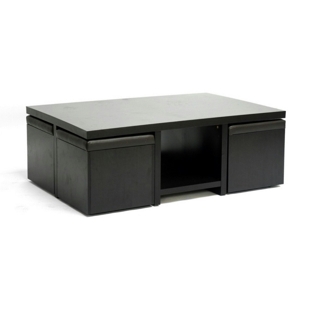 Baxton Studio Prescott Modern Table and Stool Set: $310.99