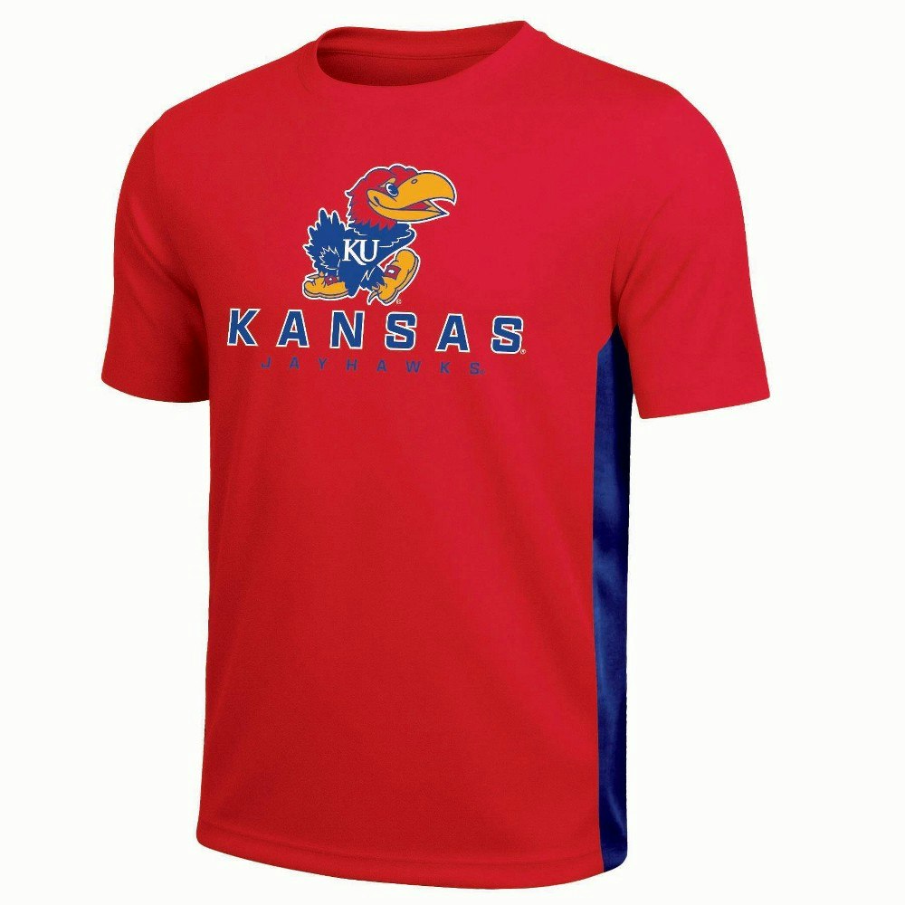 Kansas Jayhawks Youth Poly T-Shirt: $24.99