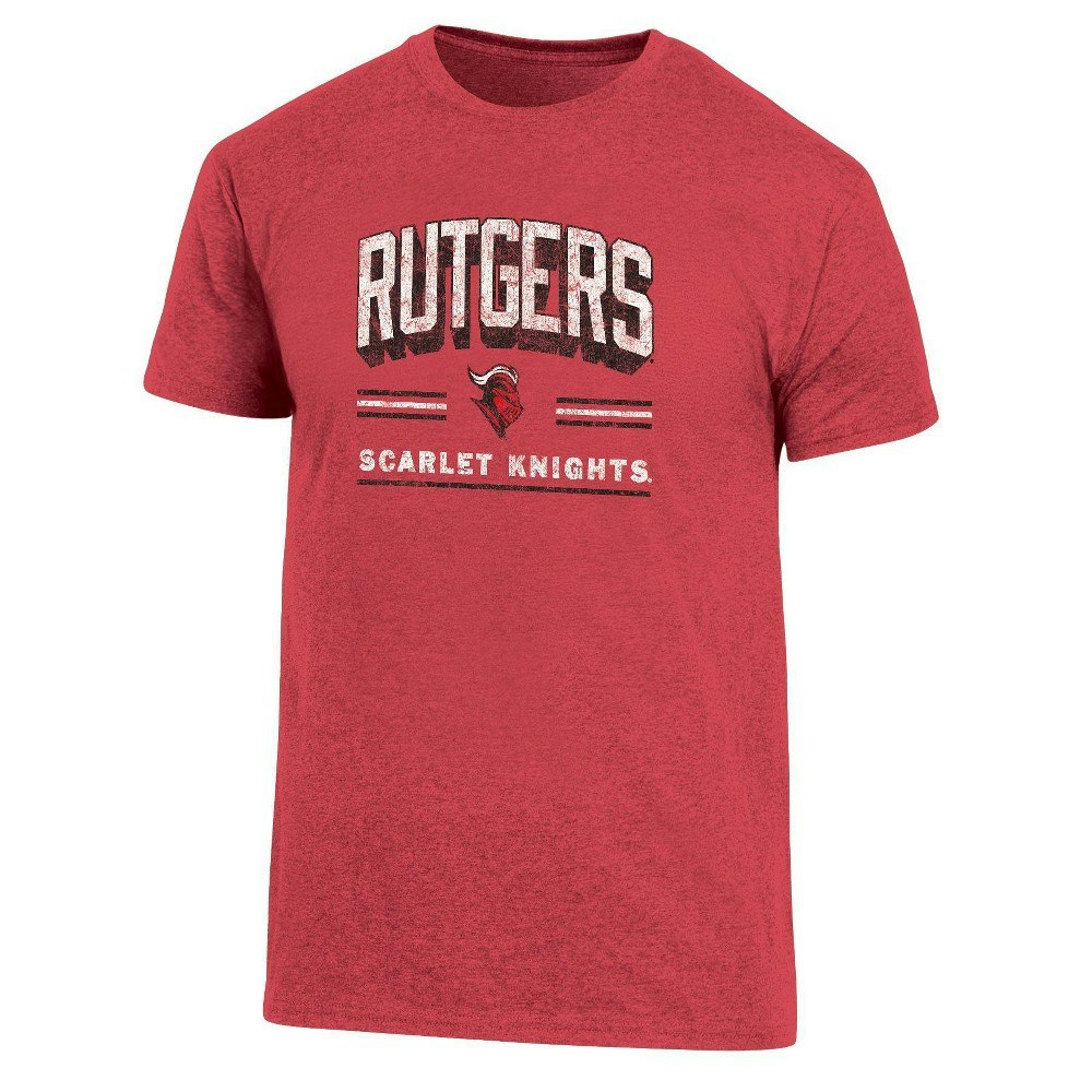 Rutgers Scarlet Knights Men's Distressed T-Shirt: $24.99 Rutgers Scarlet Knights Men's Distressed T-Shirt: $24.99