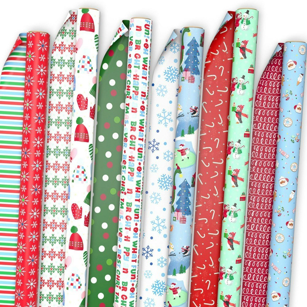 Hallmark Reversible Christmas Wrapping Paper Rolls: $22.99 Hallmark Reversible Christmas Wrapping Paper Rolls: $22.99