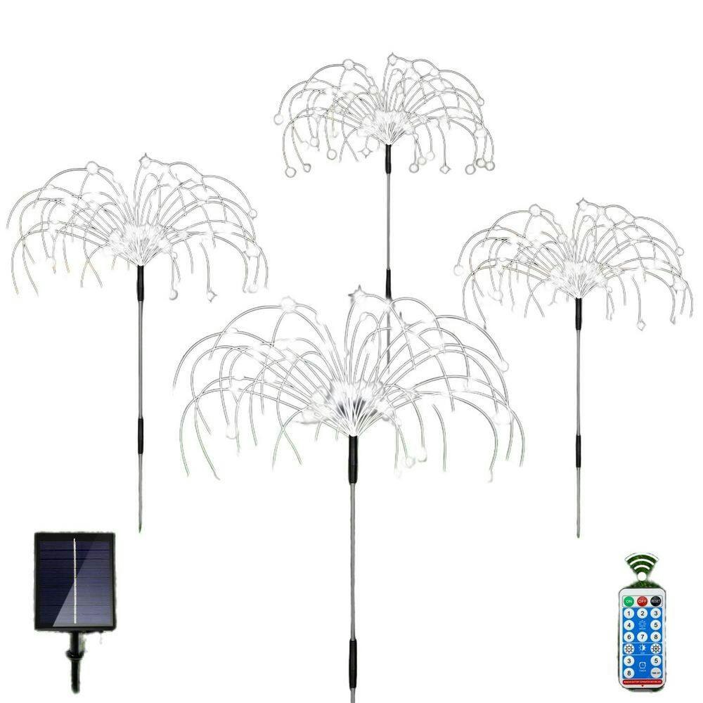 Cool White Solar Garden String Lights 120-LED 4-Pack: $83.99 Cool White Solar Garden String Lights 120-LED 4-Pack: $83.99