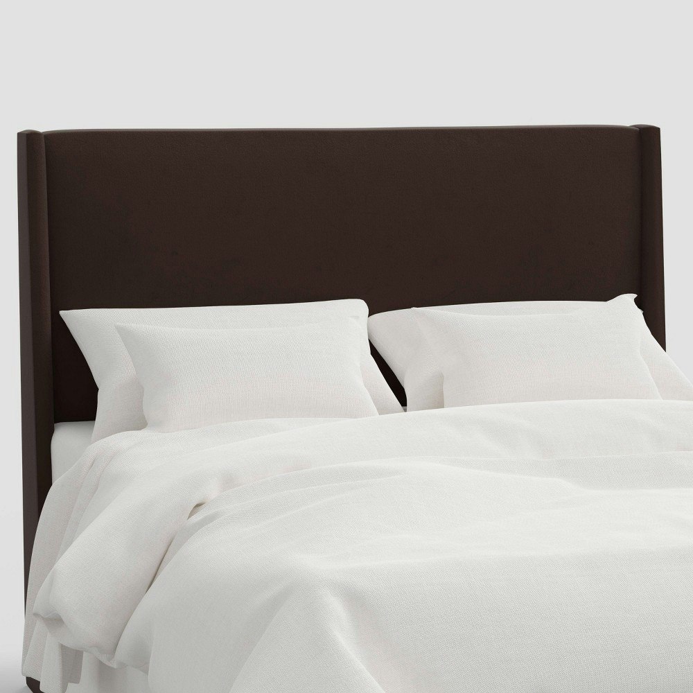Encino Upholstered California King Wingback Headboard: $870 Encino Upholstered California King Wingback Headboard: $870