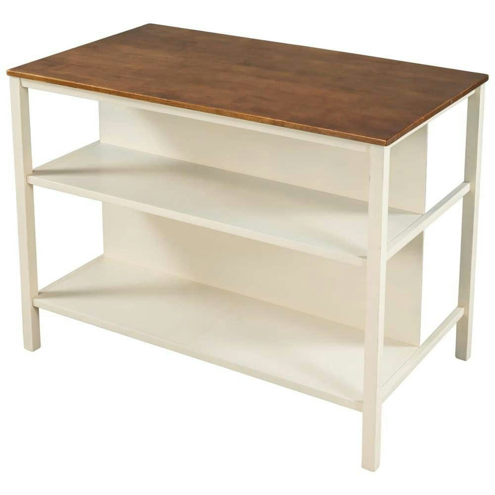 3.75-Foot Rubber Wood Butcher Block Dining Island Prep Table: $482.99 3.75-Foot Rubber Wood Butcher Block Dining Island Prep Table: $482.99