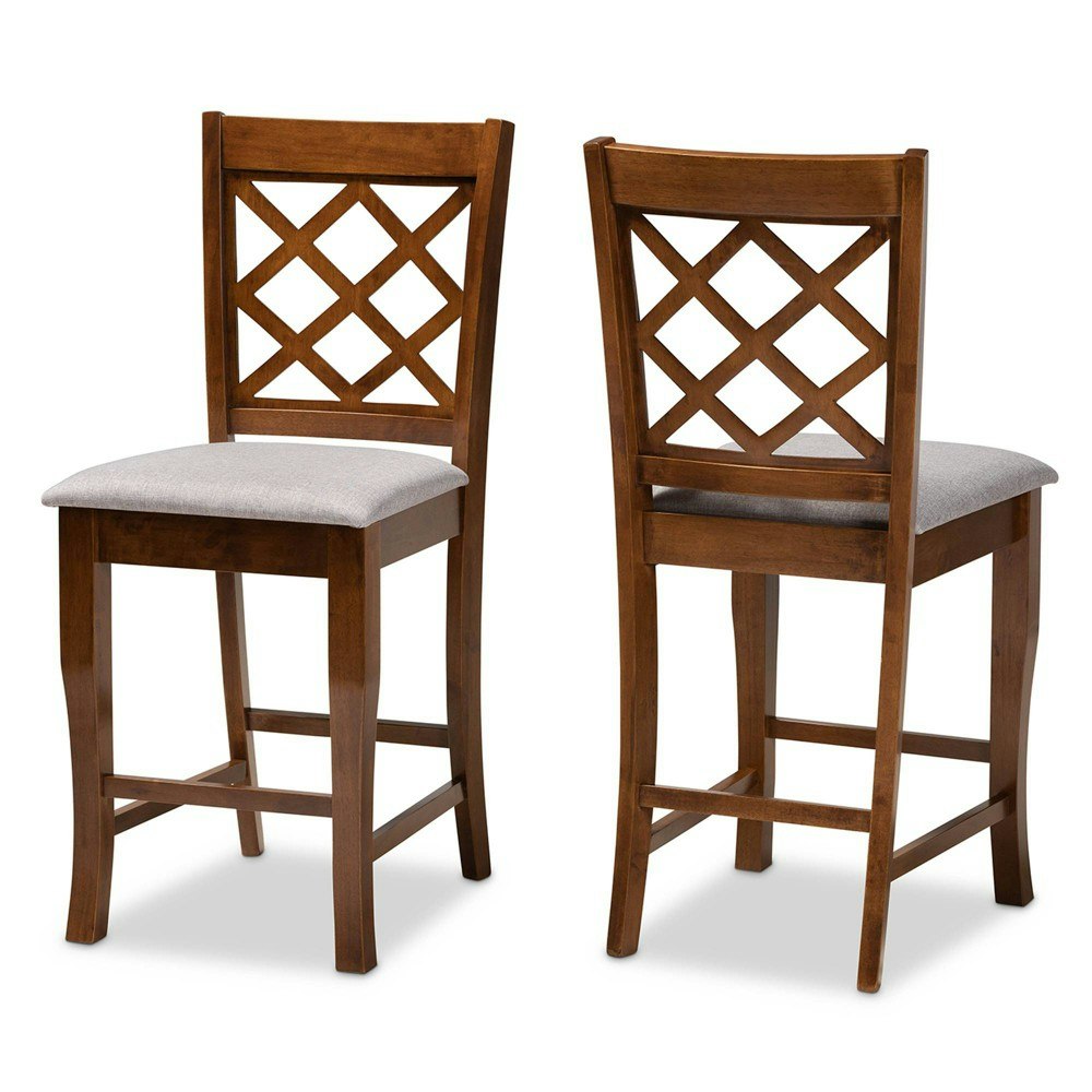 Baxton Studio Aria Pub Chair 2-Pack: $149.99