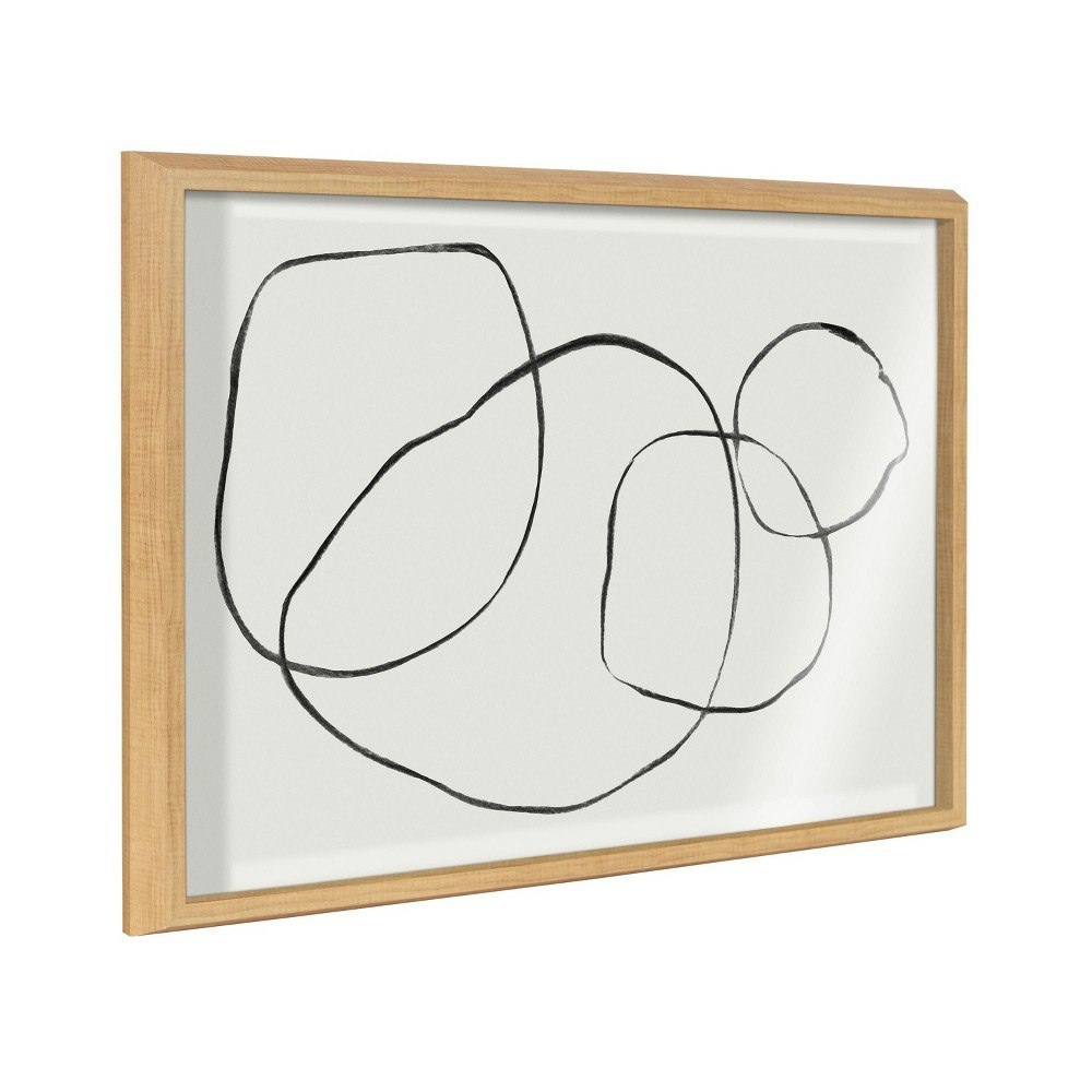 Kate & Laurel Blake 18" x 24" Framed Printed Glass Wall Art: $64.99 Kate & Laurel Blake 18" x 24" Framed Printed Glass Wall Art: $64.99