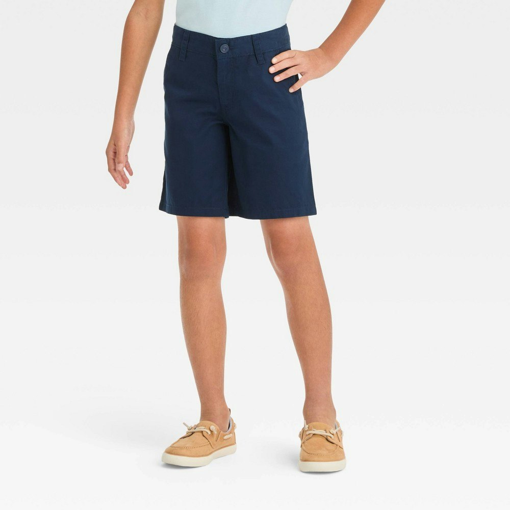 Cat & Jack Boys' Flat Front Chino Shorts: $12 Cat & Jack Boys' Flat Front Chino Shorts: $12