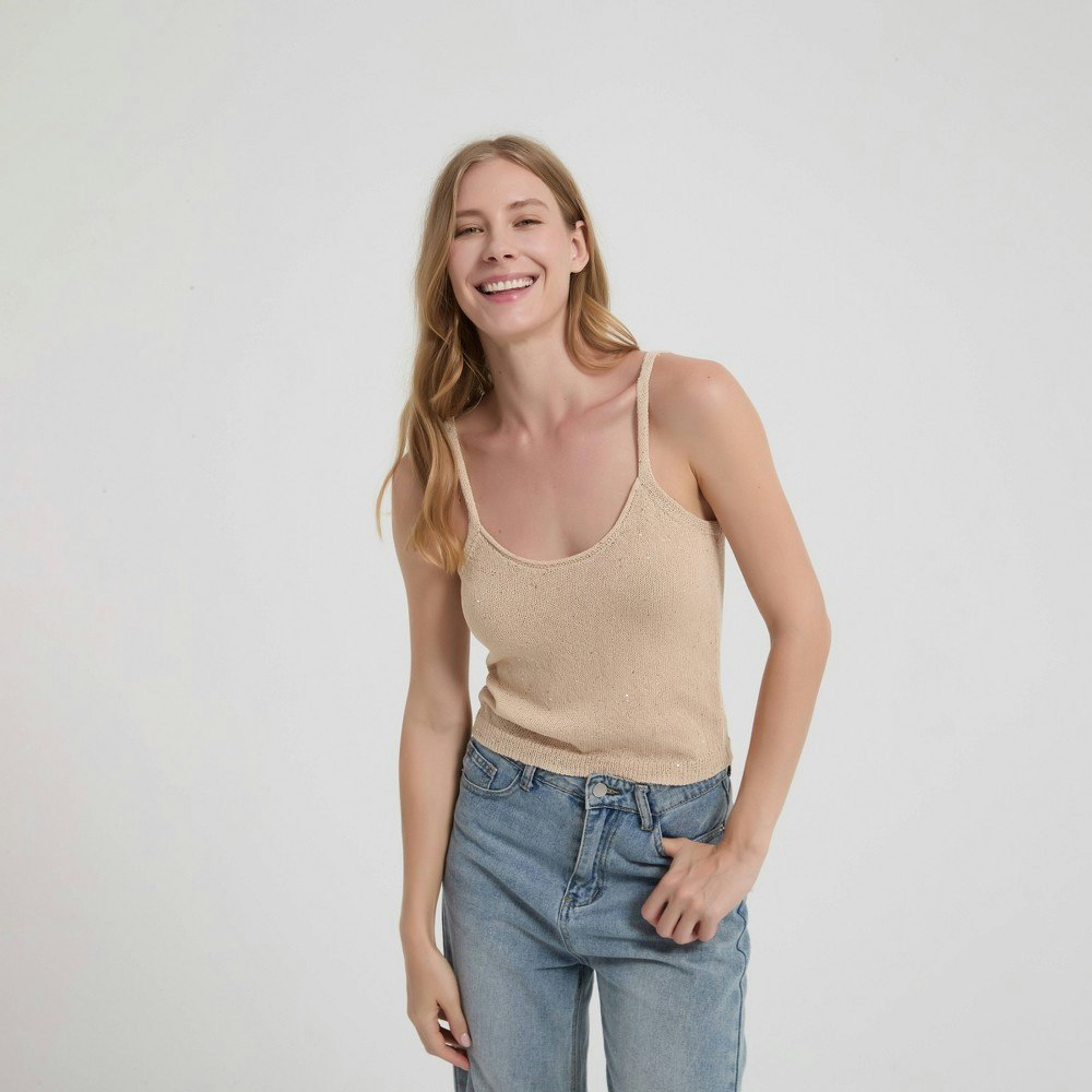Wild Fable Women's Sequin Tank Sweater: $32 Wild Fable Women's Sequin Tank Sweater: $32