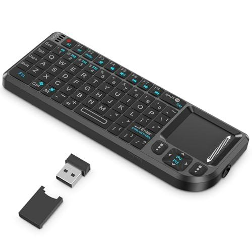 K808 Mini Wireless Keyboard with Touchpad: $16.99