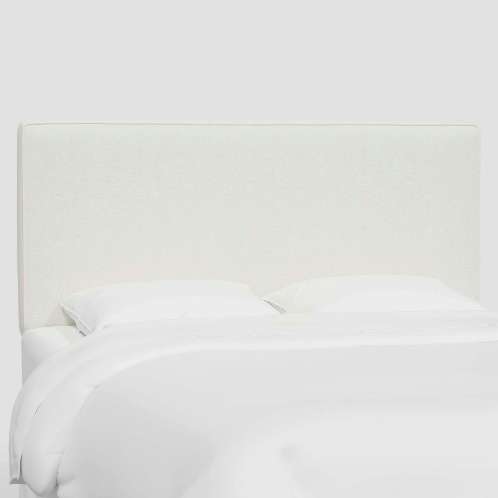 Kelsey Queen Upholstered Textured Linen Headboard: $370 Kelsey Queen Upholstered Textured Linen Headboard: $370