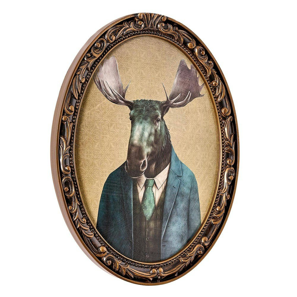 American Art Decor Moose Oval Wall Sign: $59.99 American Art Decor Moose Oval Wall Sign: $59.99