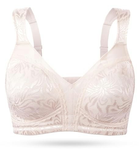 Wingslove Women's Full Coverage Non-Padded Wire-Free Minimizer Bra: $15.75