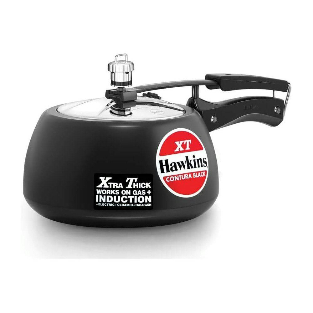 Hawkins 3L Contura Hard Anodized Induction Pressure Cooker: $45.49 Hawkins 3L Contura Hard Anodized Induction Pressure Cooker: $45.49