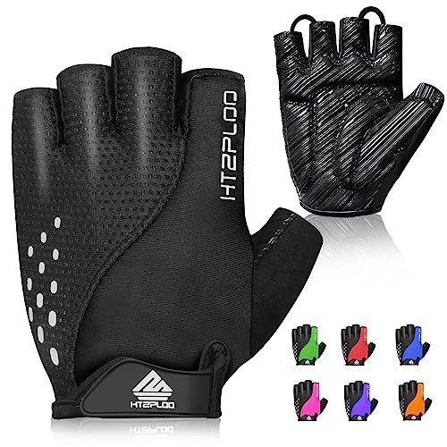 Htzploo Half Finger Cycling Gloves: $16.97