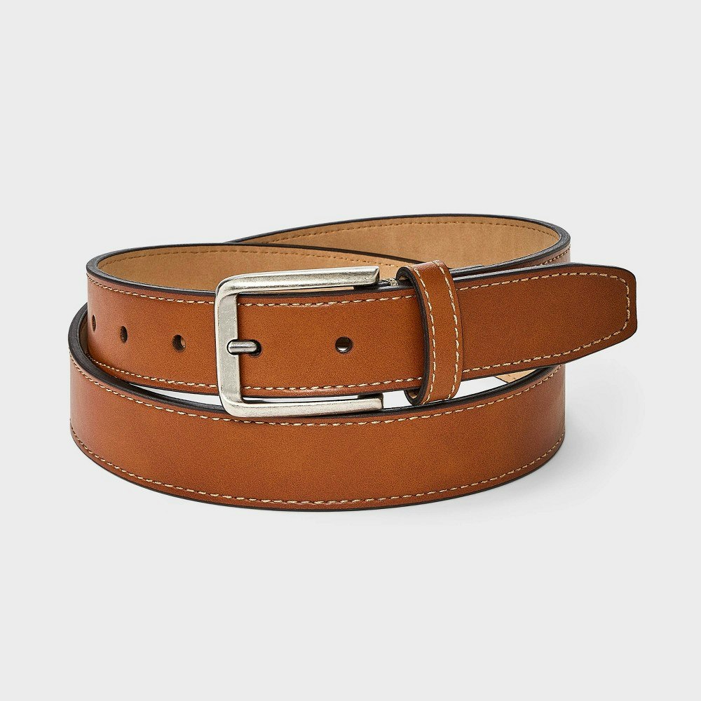 Goodfellow & Co. Men's Stitched Edge Dress Belt: $15 Goodfellow & Co. Men's Stitched Edge Dress Belt: $15