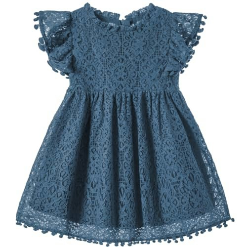 Niyage Toddler Girls Lace Flutter Sleeve Princess Dress: $16.99 Niyage Toddler Girls Lace Flutter Sleeve Princess Dress: $16.99