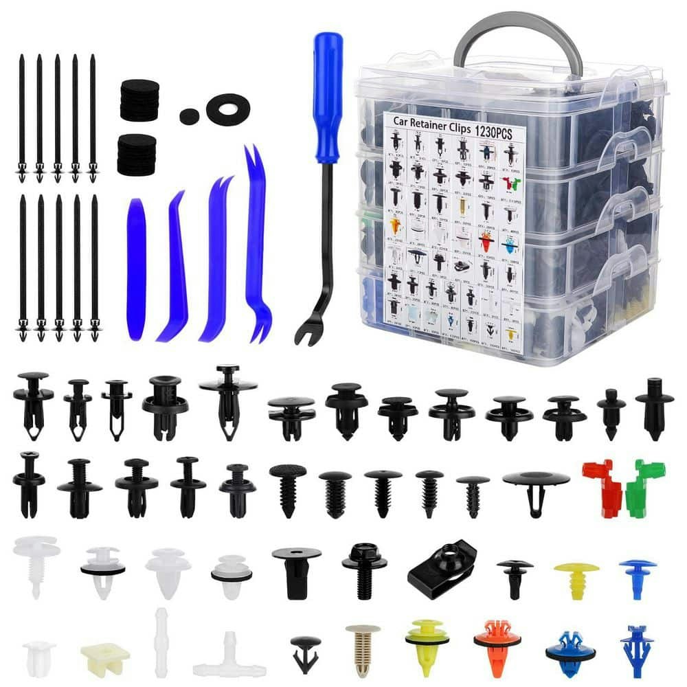 1,365-Piece Car Push Retainer Clip and Fastener Kit: $76.39 1,365-Piece Car Push Retainer Clip and Fastener Kit: $76.39